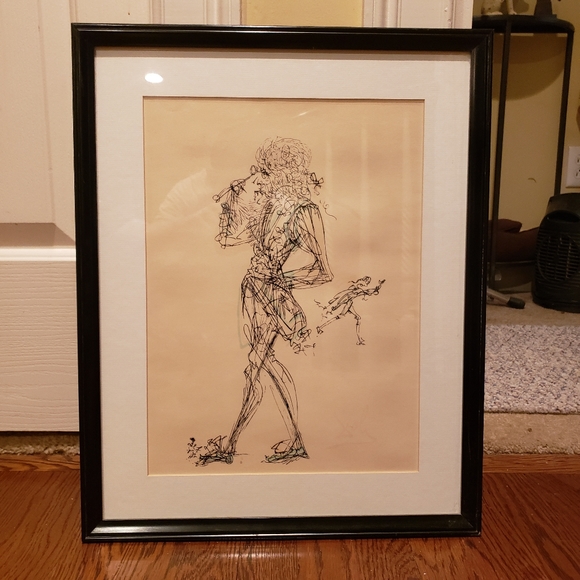 Savador Dali Other - Salvador Dali Etching Signed